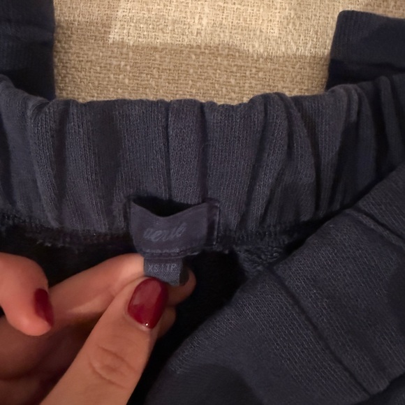 Aerie Deep Blue Wide Leg Pants - Picture 2 of 2